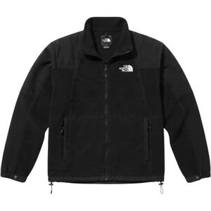 THE NORTH FACE Denali Jacket Women M Black Gore Windstopper Fleece Zipper Pkts